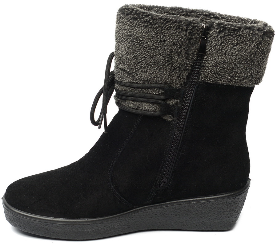 женские сапоги натуральная кожа/шерсть алми россия