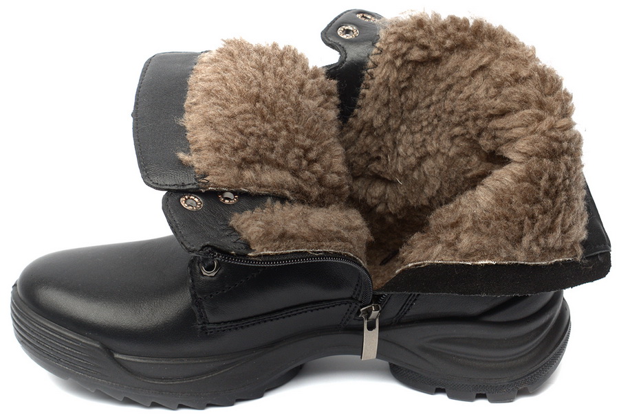 женские ботинки натуральная кожа/шерсть алми россия