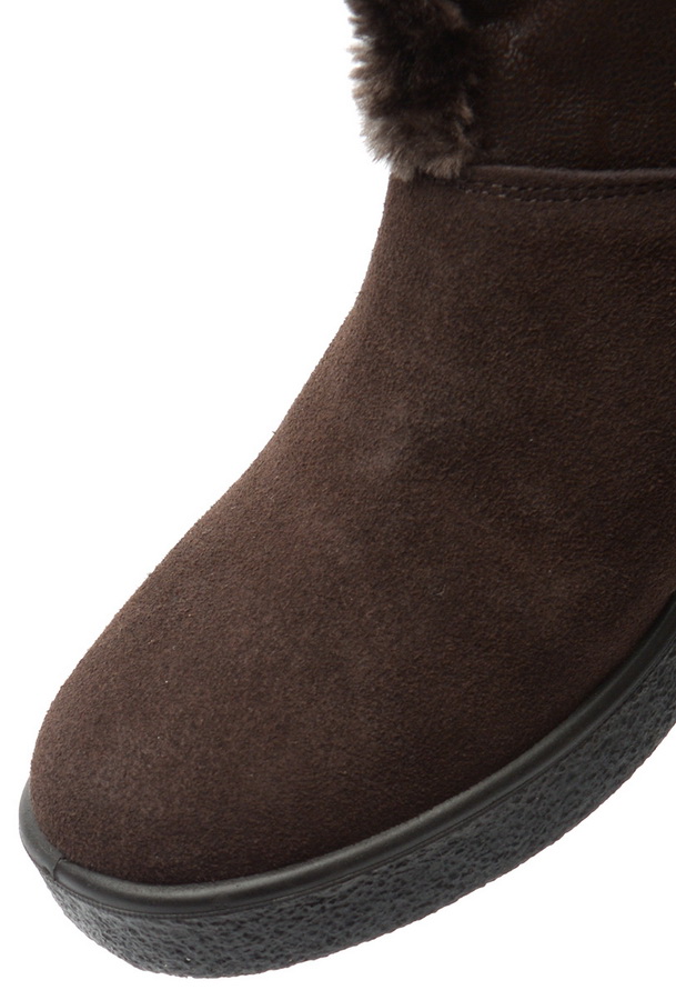 женские сапоги натуральная кожа (замша) / искусственный мех алми россия