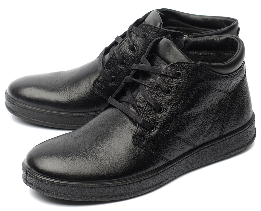 мужские ботинки натуральная кожа / байка марко беларусь