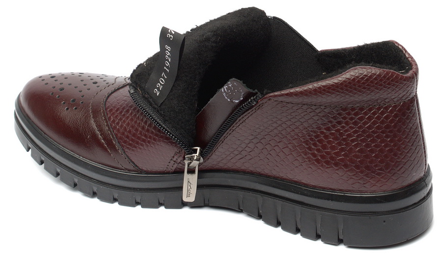 женские полуботинки натуральная кожа / байка марко беларусь