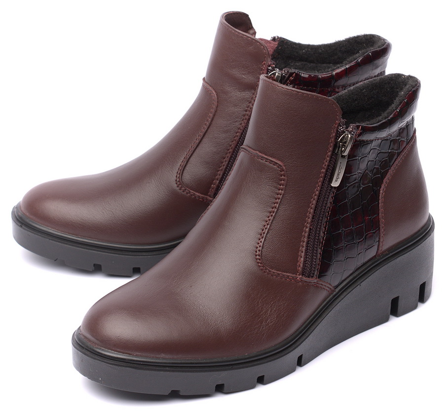 женские ботинки натуральная кожа / байка марко беларусь