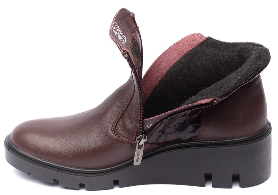 женские ботинки натуральная кожа / байка марко беларусь