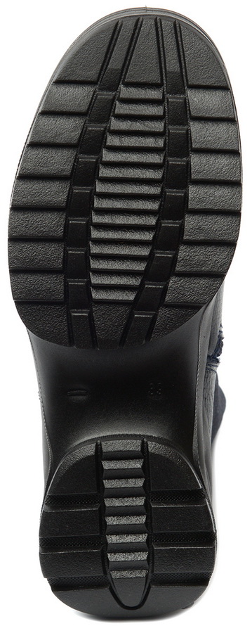 женские сапоги натуральная кожа (замша) / натуральный мех алми россия