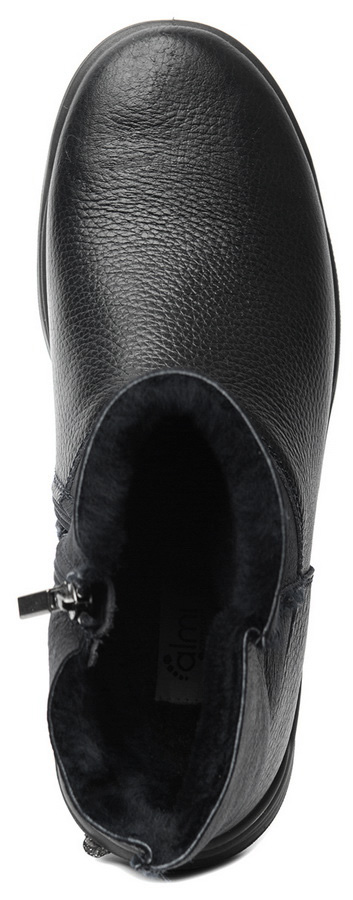 женские сапоги натуральная кожа (замша) / натуральный мех алми россия