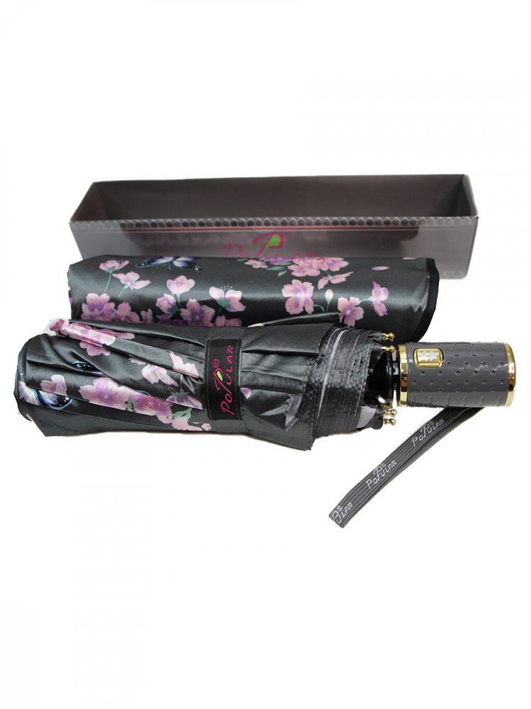 женский зонт автомат цветы антиветер umbrella