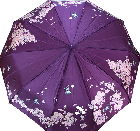 женский зонт автомат цветы антиветер umbrella