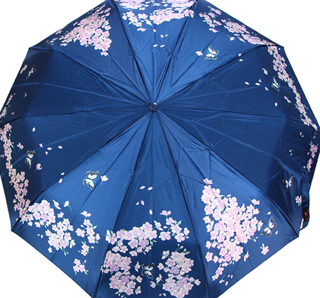 женский зонт автомат цветы антиветер umbrella