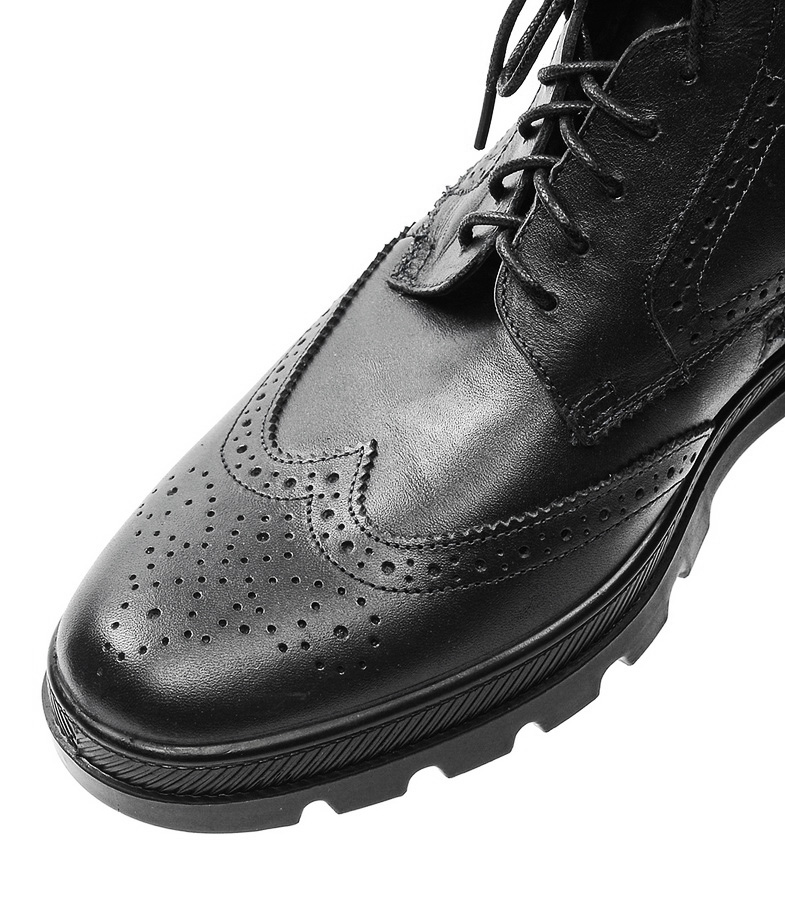 мужские полусапоги натуральная кожа / натуральный мех марко беларусь