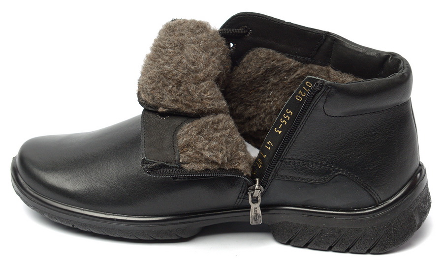 мужские ботинки натуральная кожа/ шерсть росвест россия