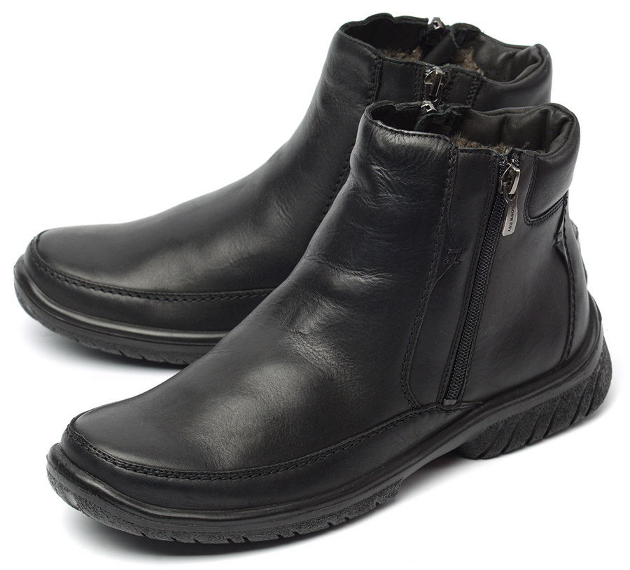 мужские ботинки натуральная кожа/ шерсть росвест россия