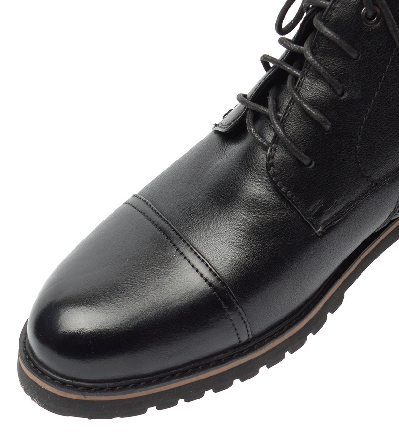 мужские ботинки натуральная кожа / натуральный мех марко беларусь