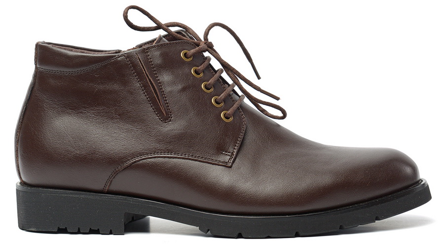 мужские ботинки натуральная кожа / натуральный мех марко беларусь