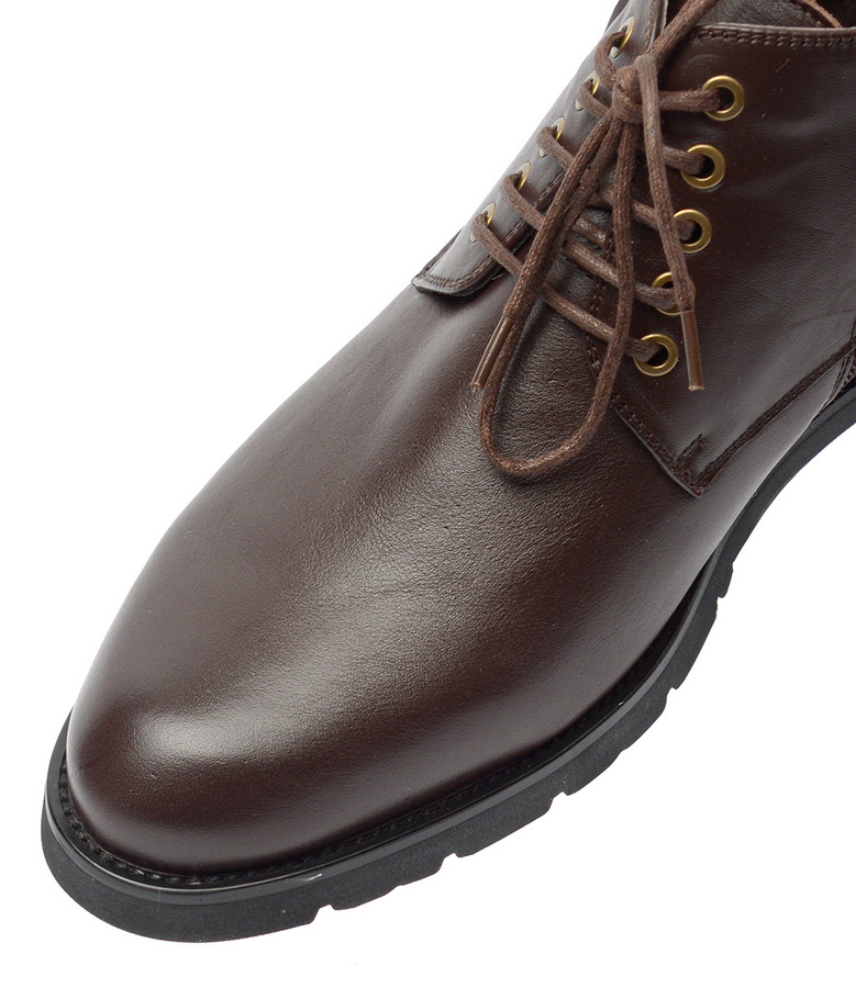 мужские ботинки натуральная кожа / натуральный мех марко беларусь