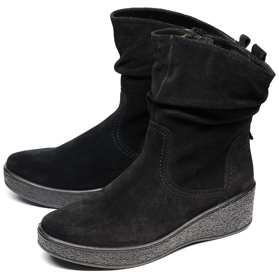 женские сапоги натуральная кожа / шерсть росвест россия