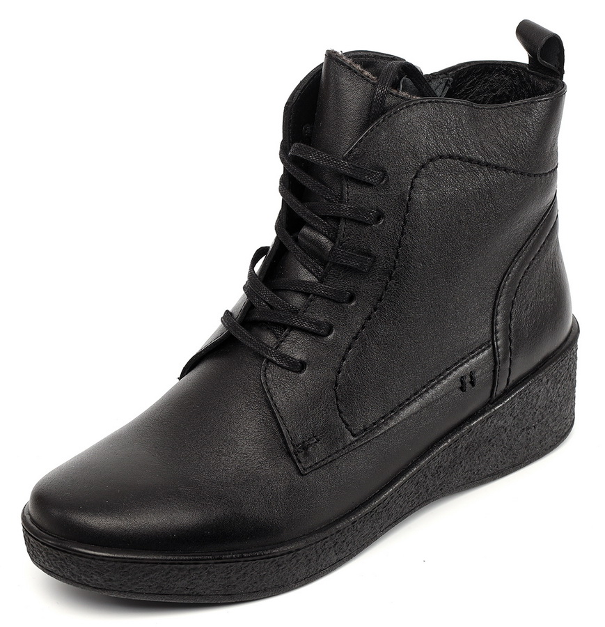 женские ботинки натуральная кожа / шерсть росвест россия