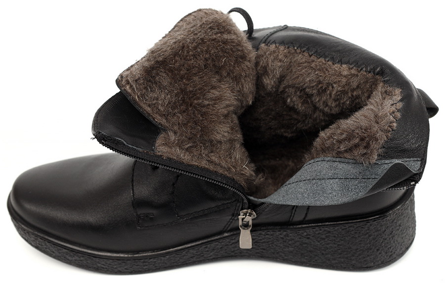 женские ботинки натуральная кожа / шерсть росвест россия