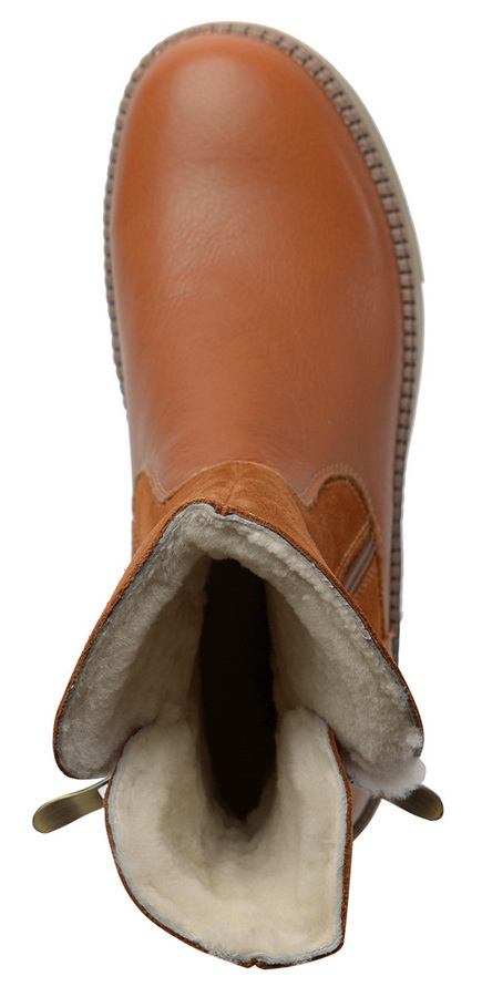 женские сапоги натуральная кожа+замша / натуральный мех gugu германия