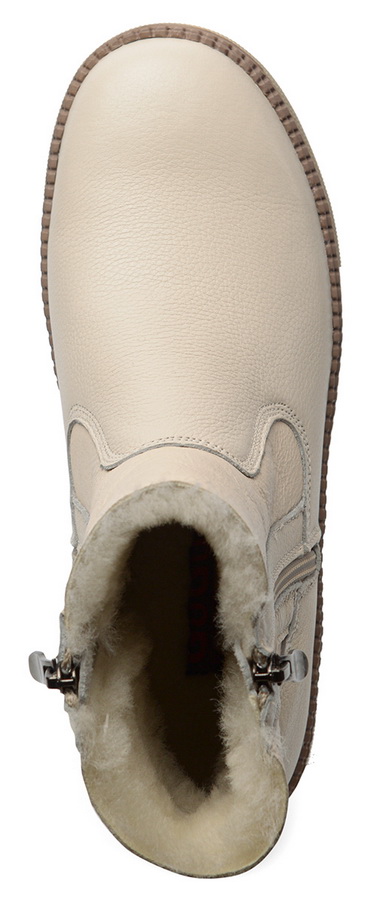 женские ботинки натуральная кожа+дубленка / натуральный мех gugu германия