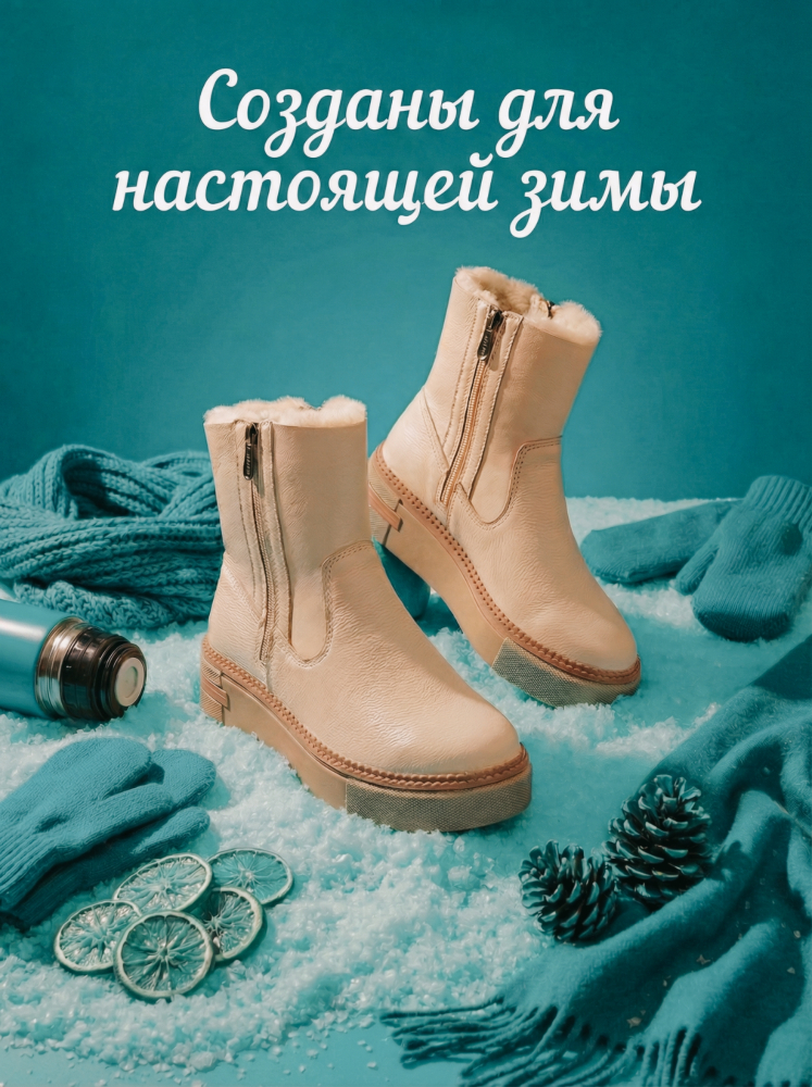 женские ботинки натуральная кожа+дубленка / натуральный мех gugu германия