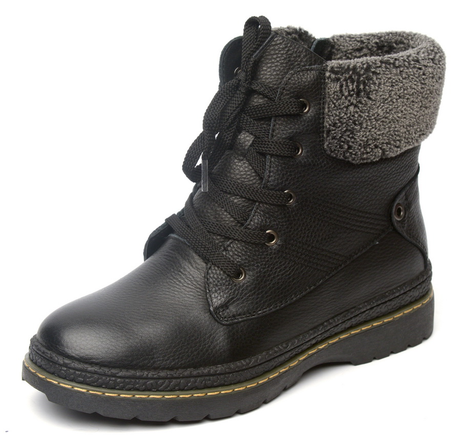 женские ботинки натуральная кожа / натуральный мех gugu германия