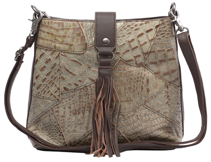 женская сумка натуральная кожа  kikilok корея