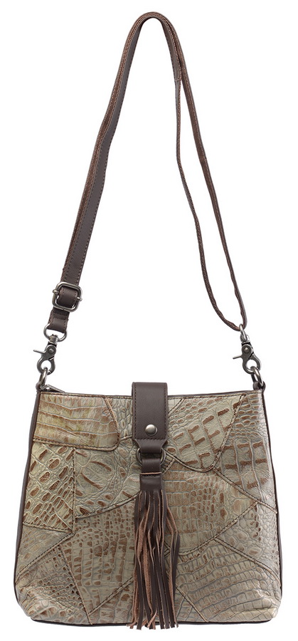 женская сумка натуральная кожа  kikilok корея