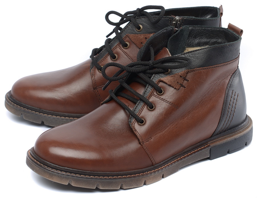 мужские ботинки натуральная кожа/ шерсть burgerschuhe россия