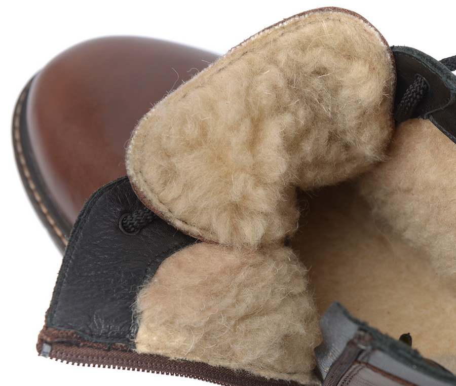 мужские ботинки натуральная кожа/ шерсть burgerschuhe россия