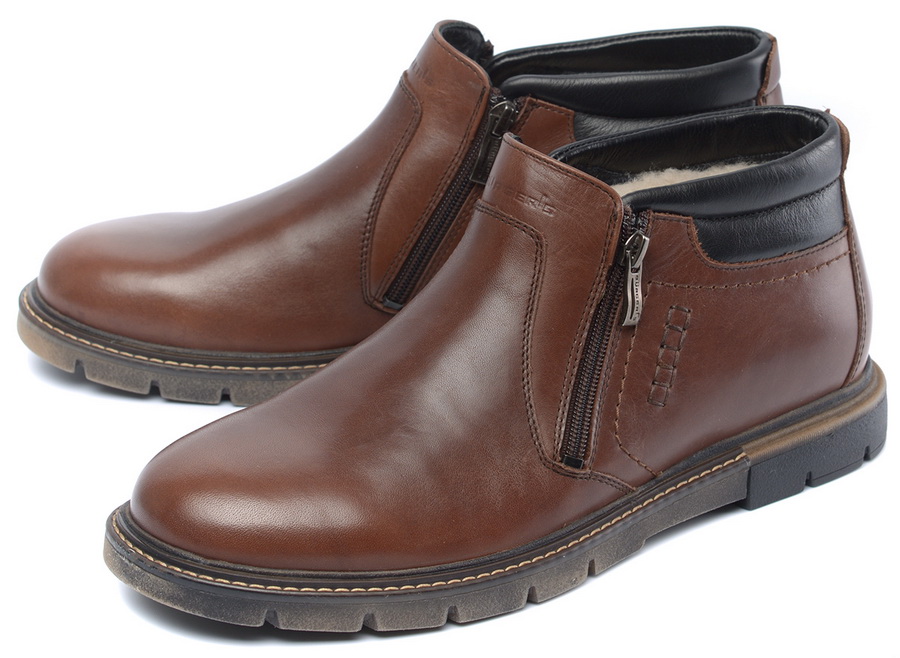 мужские ботинки натуральная кожа/ шерсть burgerschuhe россия
