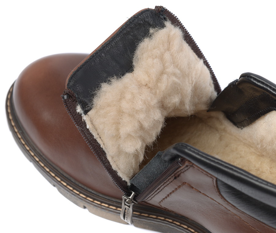 мужские ботинки натуральная кожа/ шерсть burgerschuhe россия