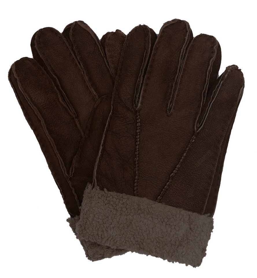 мужские перчатки  дубленка /мутон l(11)-xl(12)