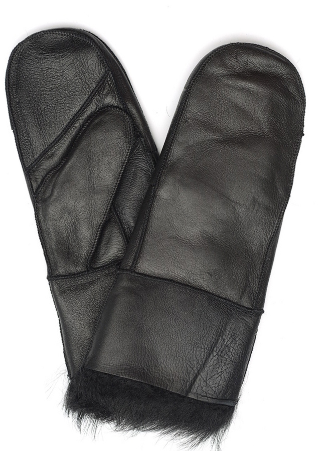 женские варежки дублёнка / мутон 7(s)-8,5(2xl)