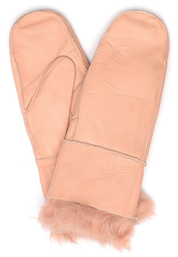 женские варежки дублёнка / мутон 7(s)-8,5(2xl)