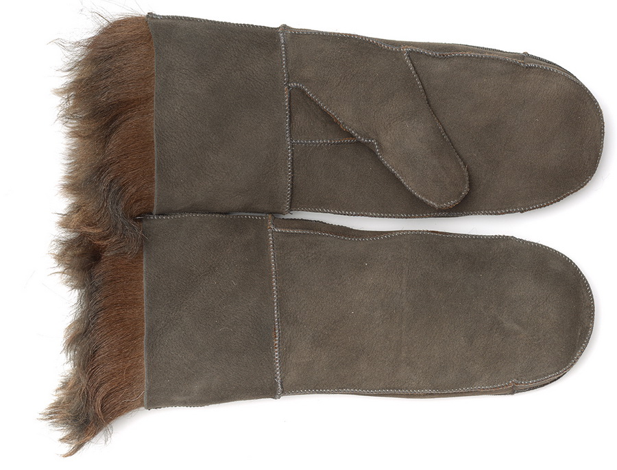 женские варежки дублёнка / мутон 7(s)-8,5(2xl)