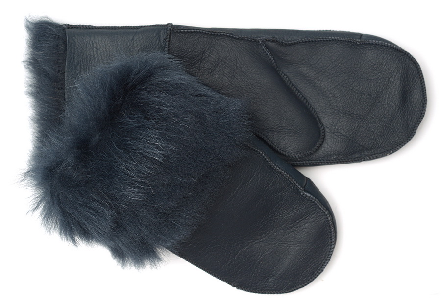 женские варежки дублёнка / мутон 7(s)-8,5(2xl)