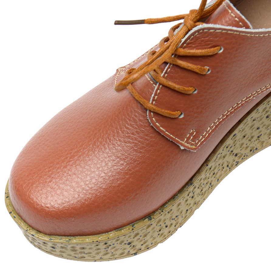 женские туфли на танкетке натуральная кожа binifoot/bnf тайвань