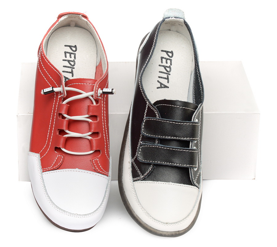 женские туфли полуспортивные натуральная кожа pepita испания