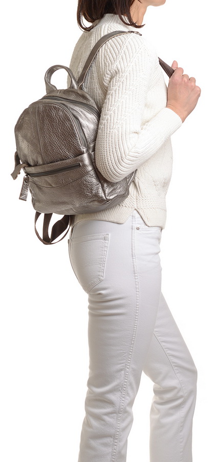 женский рюкзак натуральная кожа корея