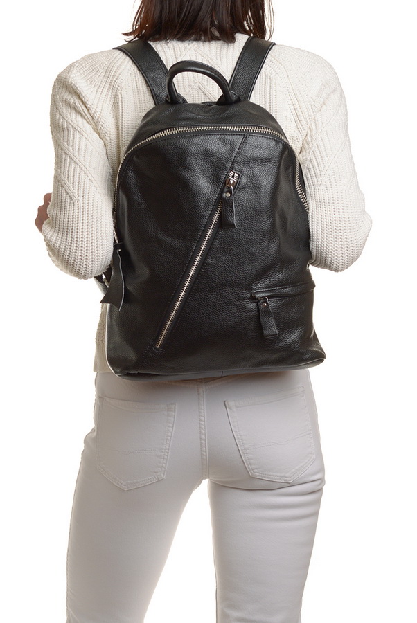 женский рюкзак натуральная кожа kiki lok корея