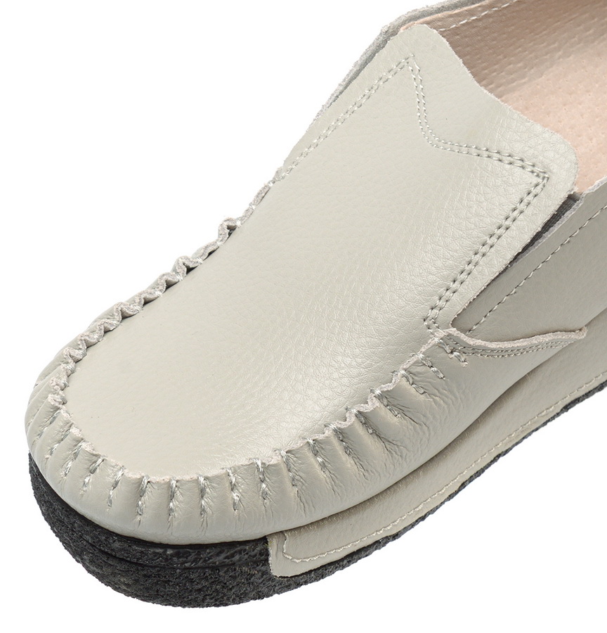 женские мокасины на танкетке натуральная кожа binifoot/bnf тайвань