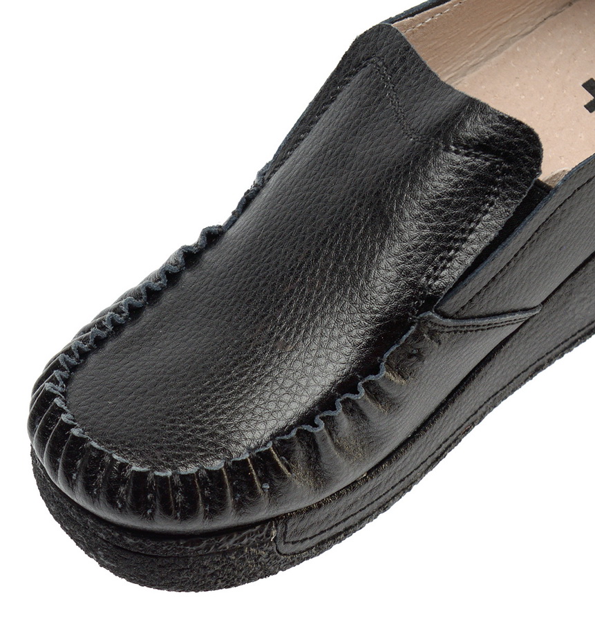 женские мокасины на танкетке натуральная кожа binifoot/bnf тайвань