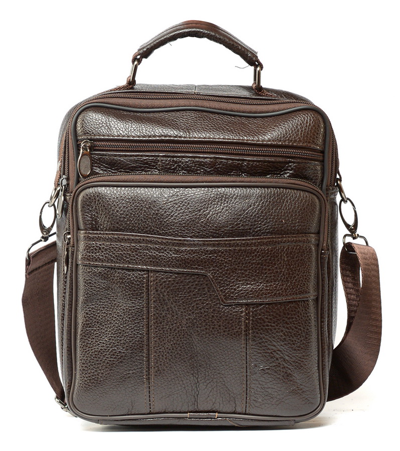 мужская сумка натуральная кожа zhenhuc