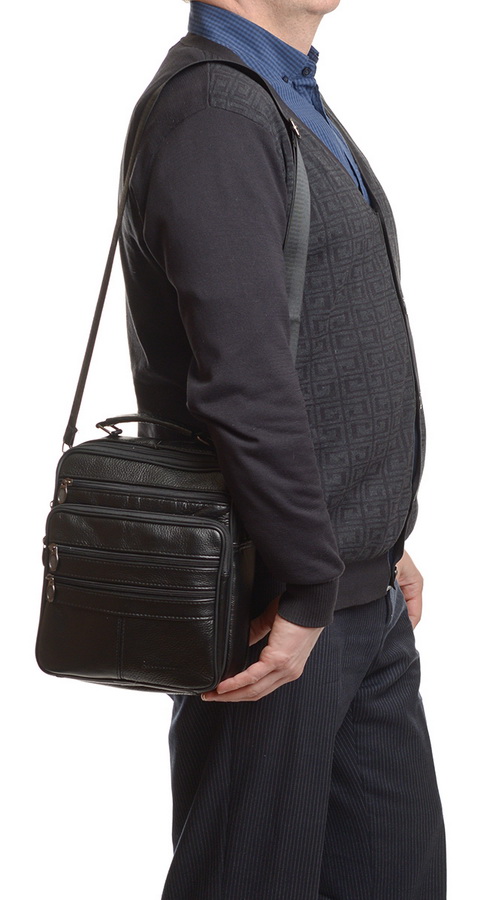 мужская сумка натуральная кожа zhenhuc