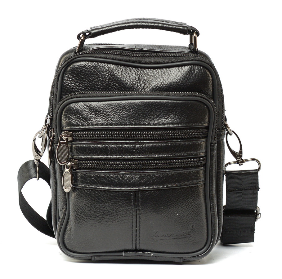 мужская сумка натуральная кожа zhenhuc