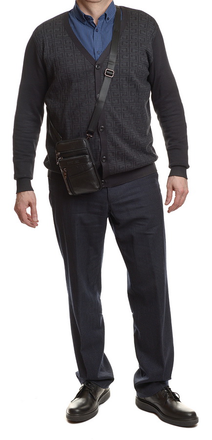 мужская сумка натуральная кожа zhenhuc