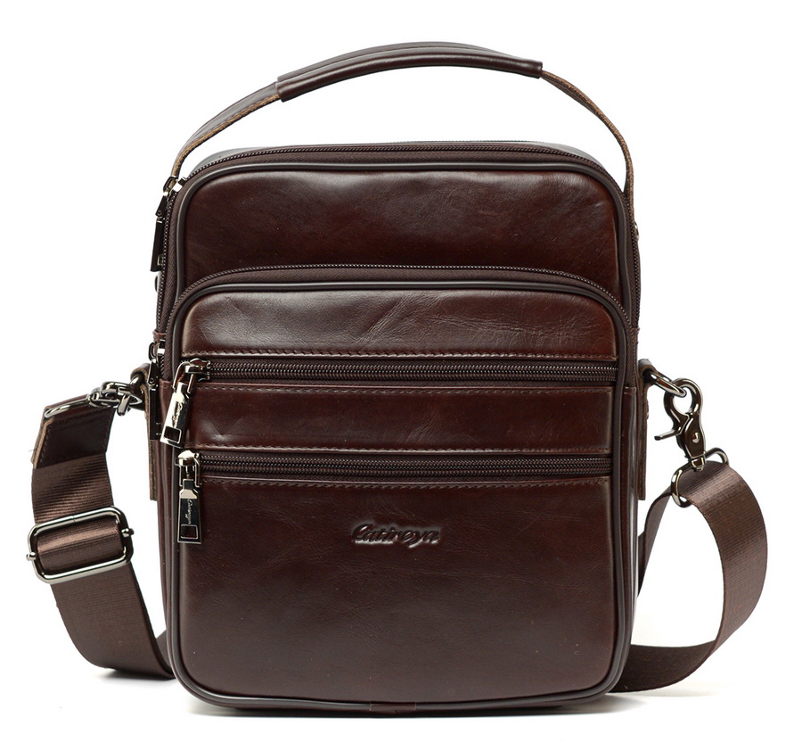 мужская сумка натуральная кожа catiroya