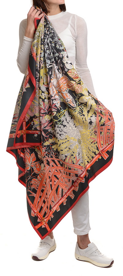 платок 100% шелк италия