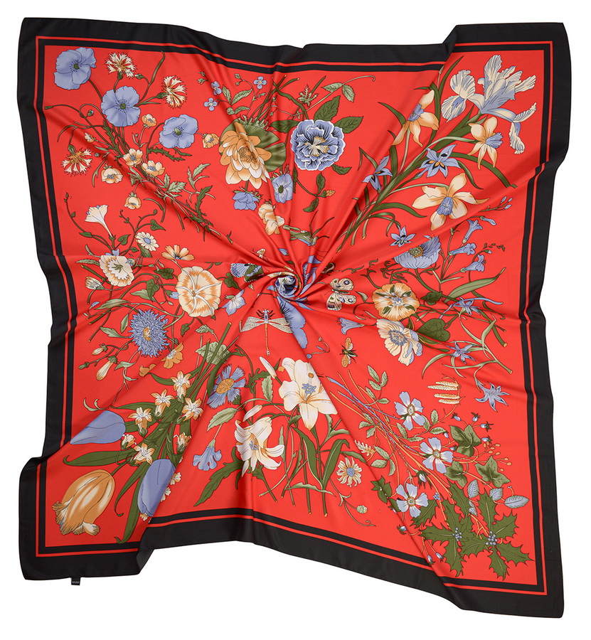 платок 100% шелк италия