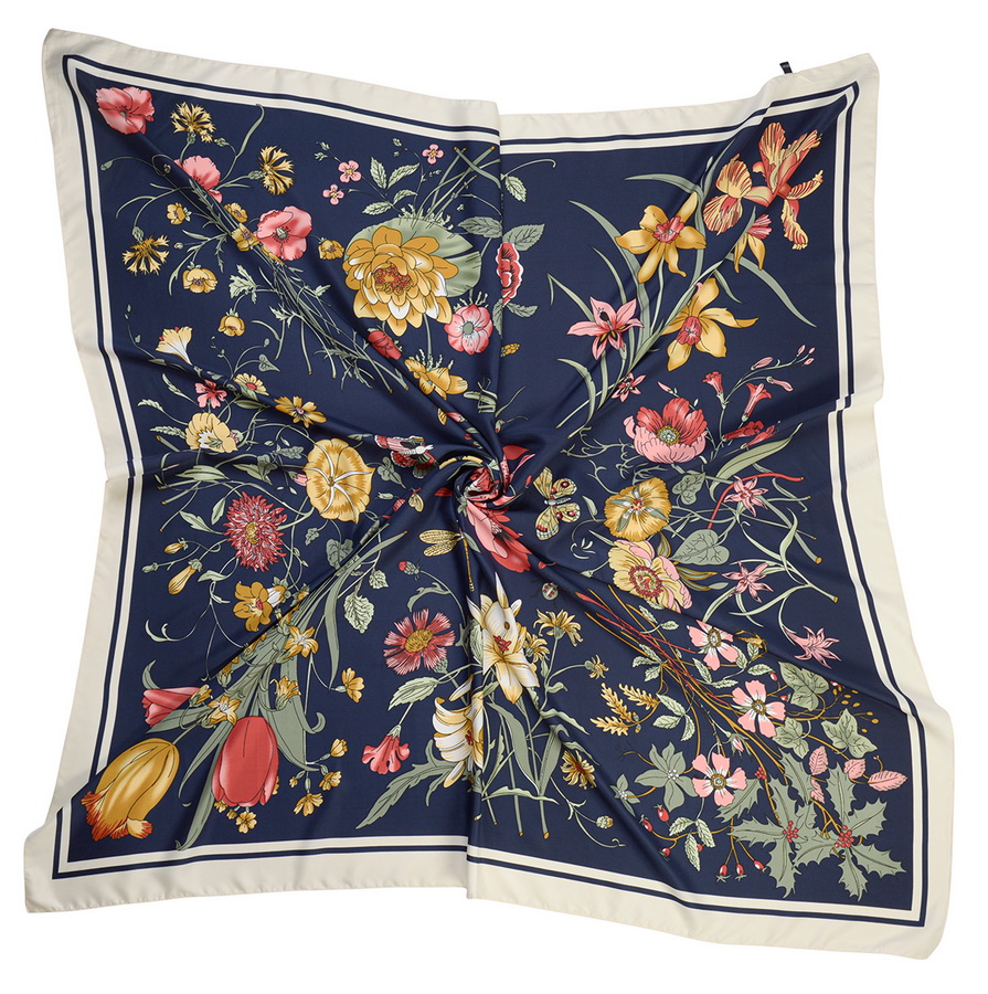 платок 100% шелк италия